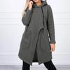 Long Sleeve Oversized Vintage Hoodies Casual Loose Women Spring Autumn Winter Sweatshirt Coat