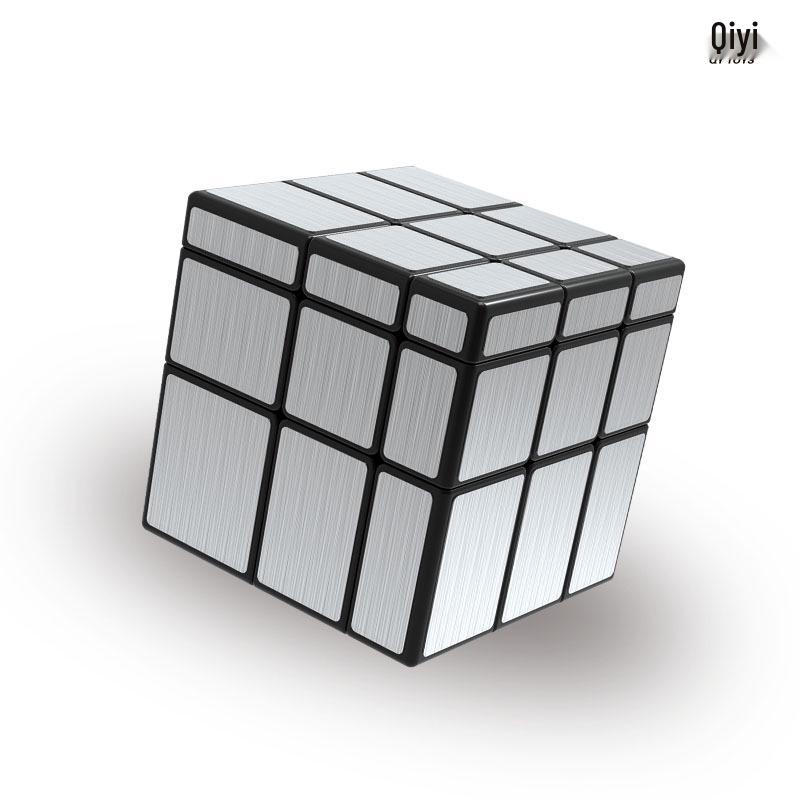 Qiyi 3x3 Mirror Cube - Brushed Solid Color, Irregular Shaped Puzzle
