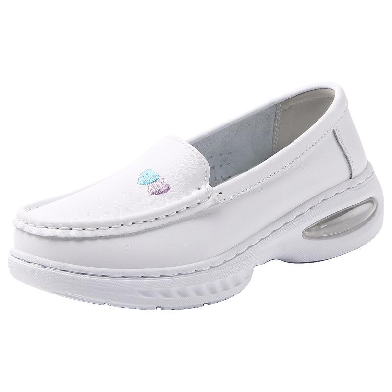 Autumn Fashion Women Slip on Platform Wedges Comfortable Non-slip Nurse Shoes Work Footwear Plus Size Shoes for Women 36-42