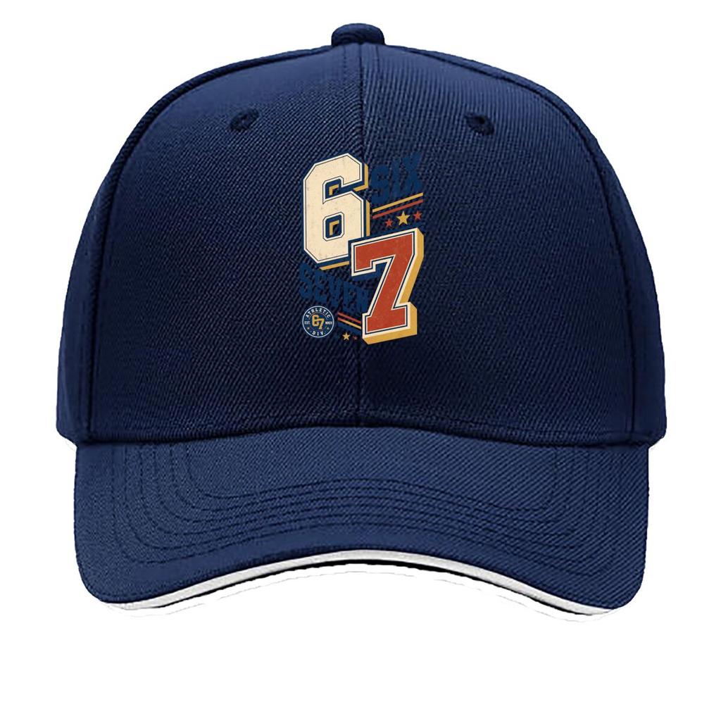 Retro Number Wordmark Street Graphic Sandwich Baseball Cap Sun Cap Outdoor Workouts Hat