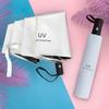 3-Fold 8-Rib Automatic Umbrella UV Protection Black Coating Folding Umbrella Rain or Shine