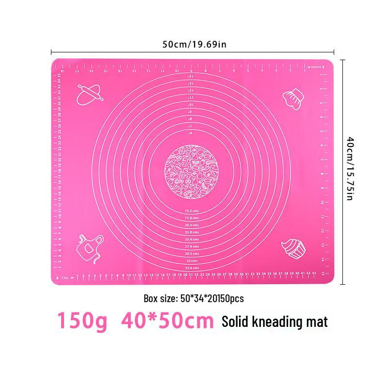 ZISIZ Thickened Multifunction Baking & Kneading Mat Set