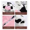 Infant and Toddler Flannel Animal Jumpsuit, Children's Climbing Suit, Baby Cartoon Style Performance Suit