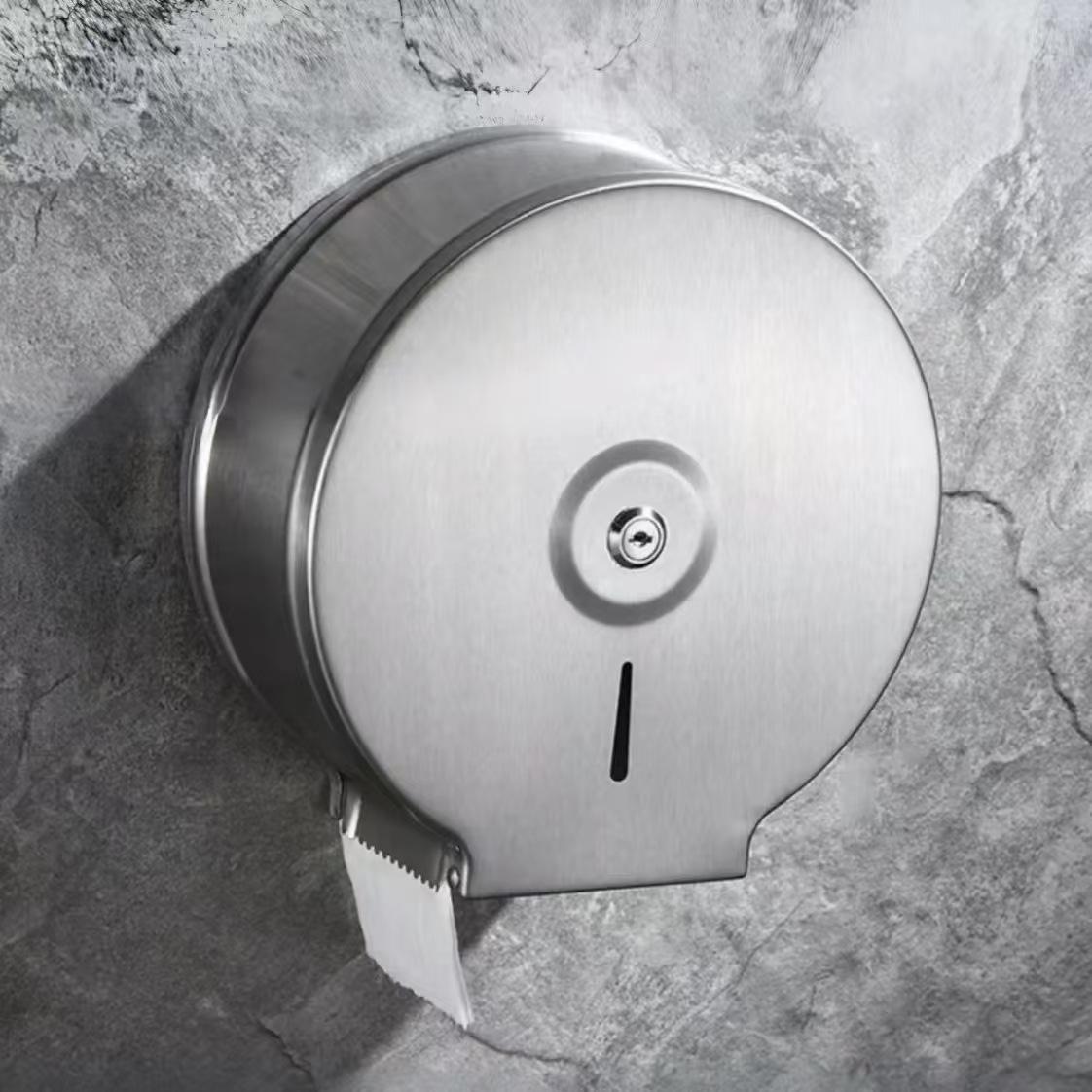 

Большой круглый держатель для салфеток из нержавеющей стали для отелей