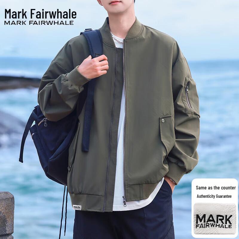 Mark Fairwhale Men's Spring Autumn Casual Outdoor Jacket