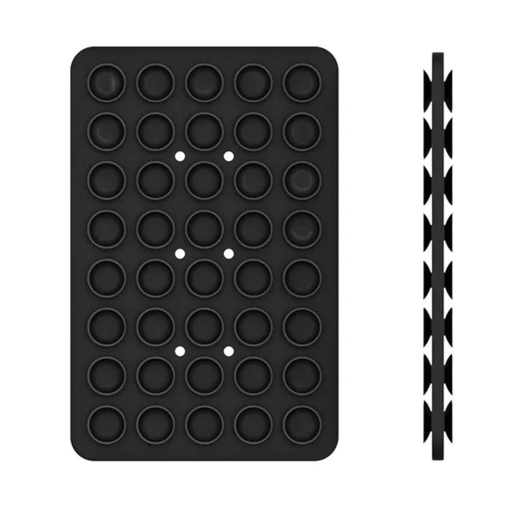 Double Side Rubber Sucker Pad Silicone Sucker Mobile Phone Fixed Pad New Suction Cup Bracket