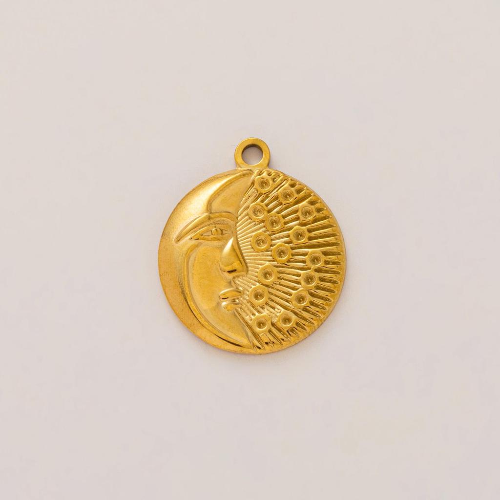 18K Gold Electroplated Stainless Steel Chili Pendant for Women