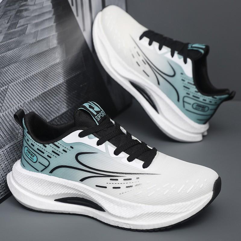 Sneakers Spring New Teenagers Daily Outdoor Running Shoes Fashion Trend Lace-up Breathable Men's Shoes