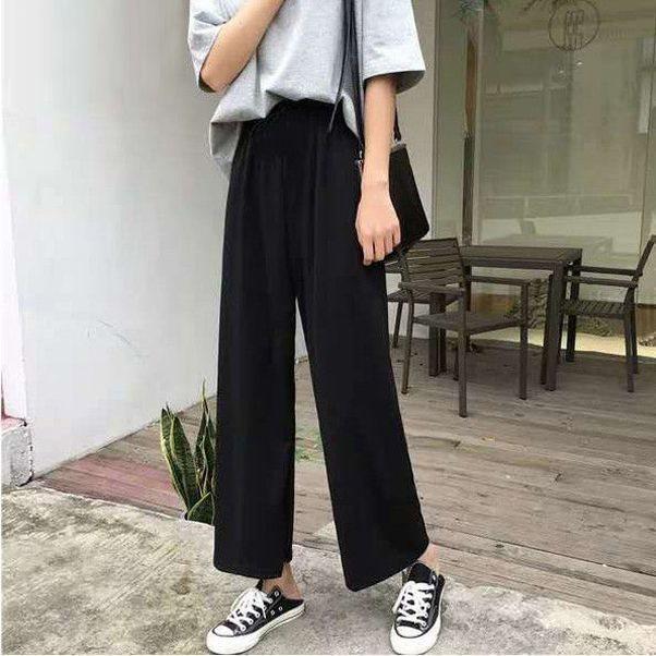 

Pants female student Korean version loose spring and autumn large size women s clothing ins hip hop street high waist thin overalls women 4xl [recommended 82.5-90kg ]