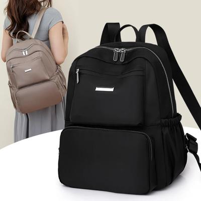 Hohe Kapazität Neuer Nylon Damen Rucksack Wasserdichte Tasche Pendler Reise Rucksack