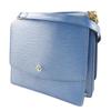 Louis Vuitton Grenel Shoulder Bag Double Sided Blue Epi Leather Women Used