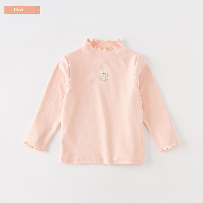Girl Long Sleeves Baby Inner Wear Blouse Bottoming Shirt