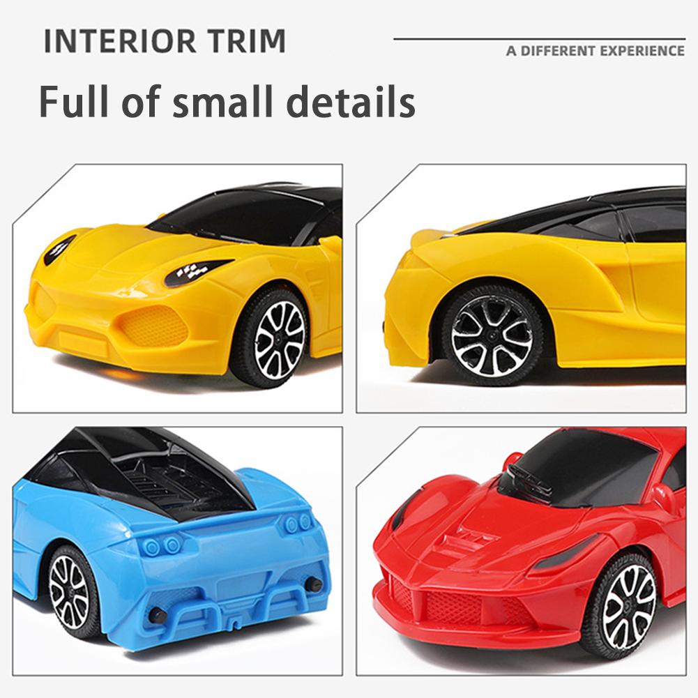 1pc Simulation Remote Control Car Random Color Model Electric 2-way Rc Sports Car Toy For Boys Girls Birthday Gifts Random Color