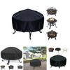 Outdoor Garden Bbq Grill Cover With Waterproof Uv Resistant Oxford Fabric For Fire Pit