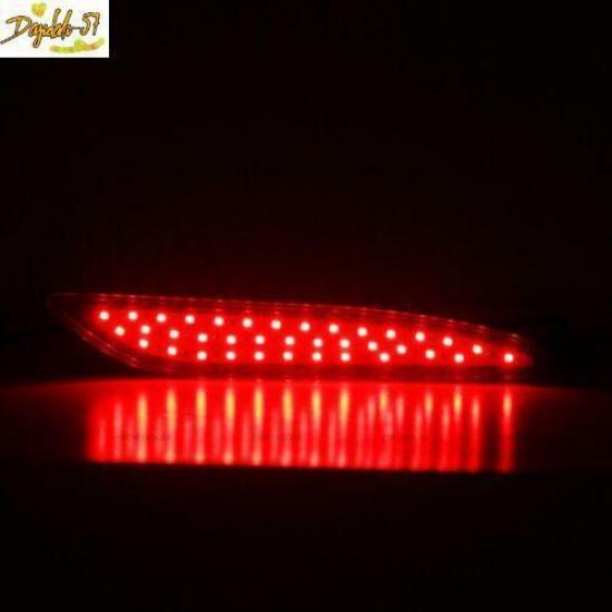 2pcs For Hyundai Elantra 2012-14 Rear Bumper Signal Reflector Lamp With Bulb