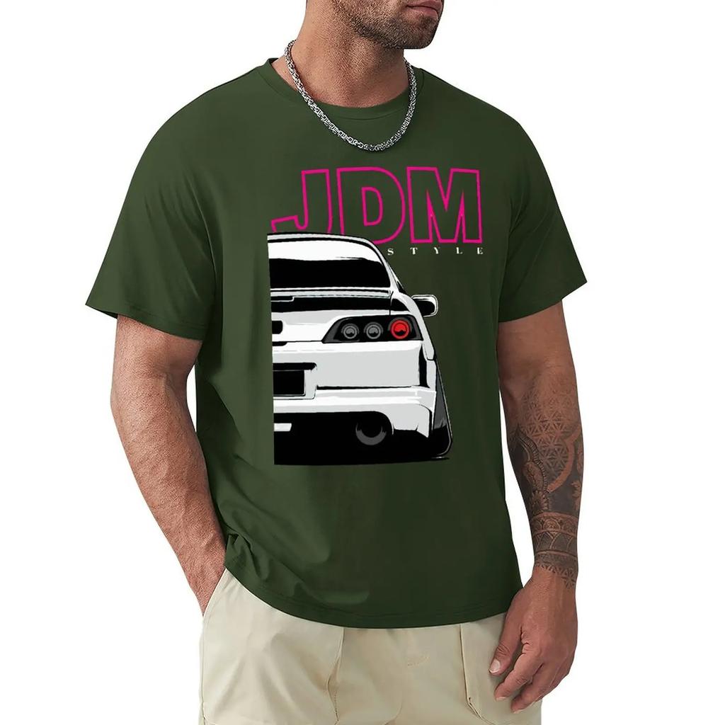 Jdm Style Japan Car T Shirt Harajuku Short Sleeve T-shirt Cotton Graphics Tshirt Tops