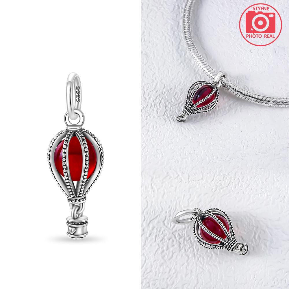 

Ruby Openworkair Balloon Pendant Copper Colors For Charms Copper Colors Original Bracelet For Jewelry Making