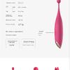Sex Toy G-Spot Vibrator Massage Clitoris Stimulate Female Masturbation Mute Charging Honey Bean Stick Three-Head Climax