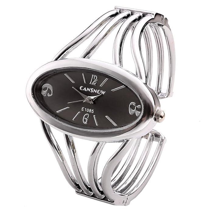CANSNOW Brand Luxury Fashion Round Dial Ladies Quartz Bracelet Watch  Female Clock Women's Watch