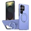 For Samsung Galaxy S25 Ultra Magnetic Case Rotating Kickstand TPU + PC Phone Cover - Purple