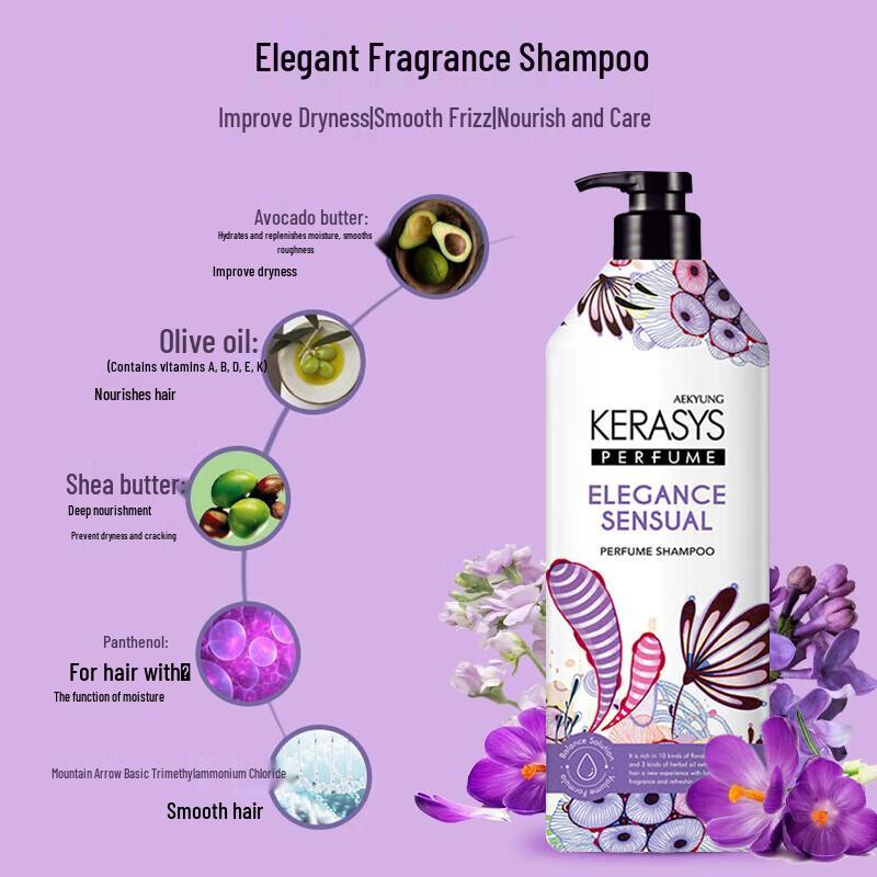 Kerasys Elegant Fragrance Anti-Dandruff & Oil Control Shampoo