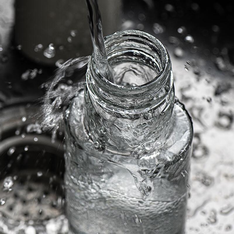 Automatic Pop-Up Lid Glass Oil Dispenser