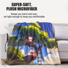 Crayon Shinchan Anime Style Blanket Soft Comfortable All Season Skin Friendly For Bedroom Dorm Sofa Office Car  Nap Kids Gift