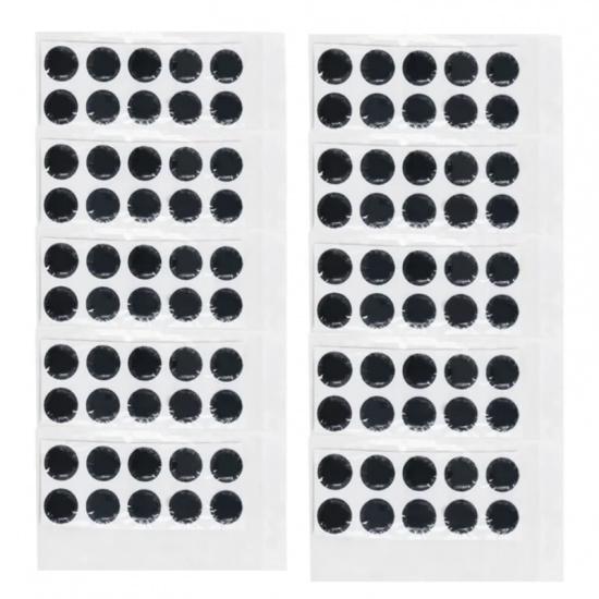 Car Remote Key Crystal Sticker 14MM E-poxy for BMW/Nissan/Ford/To-yota Automotive Interior Stickers