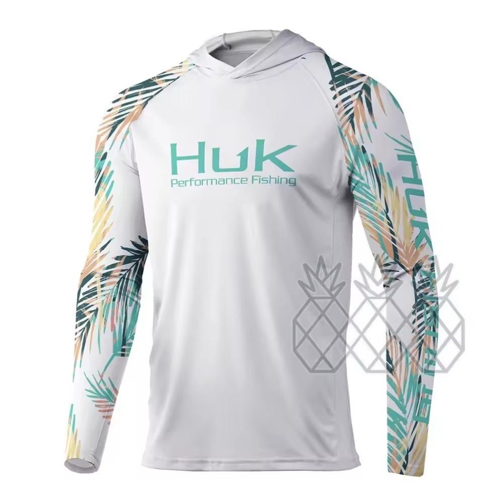 Men's and women's quick-drying clothes, sunscreen shirts, fishing suits, long-sleeved full-print T-shirts, fishing suits.