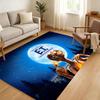 E.T. the Extra-Terrestrial Movie Floor Mat Soft Thickened Flannel Door Mat Non-Slip Living Room Rug Home Decor