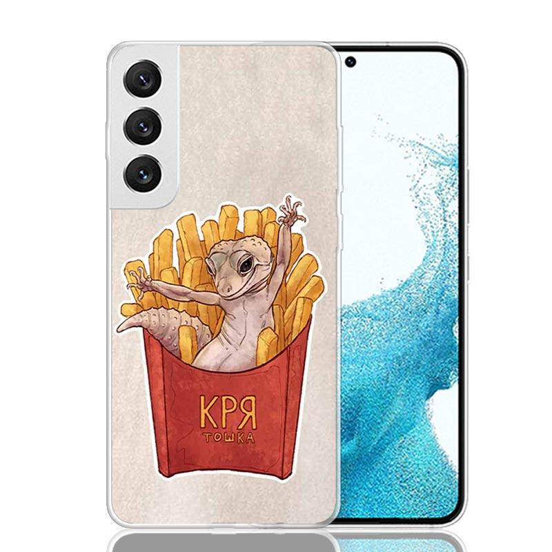 Lizards Geckos For Samsung Galaxy S25 S24 S23 S22 Ultra Phone Case S21 Plus S20 FE S10 + S25Edge Fundas Cover Galaxy S25 S24 S23