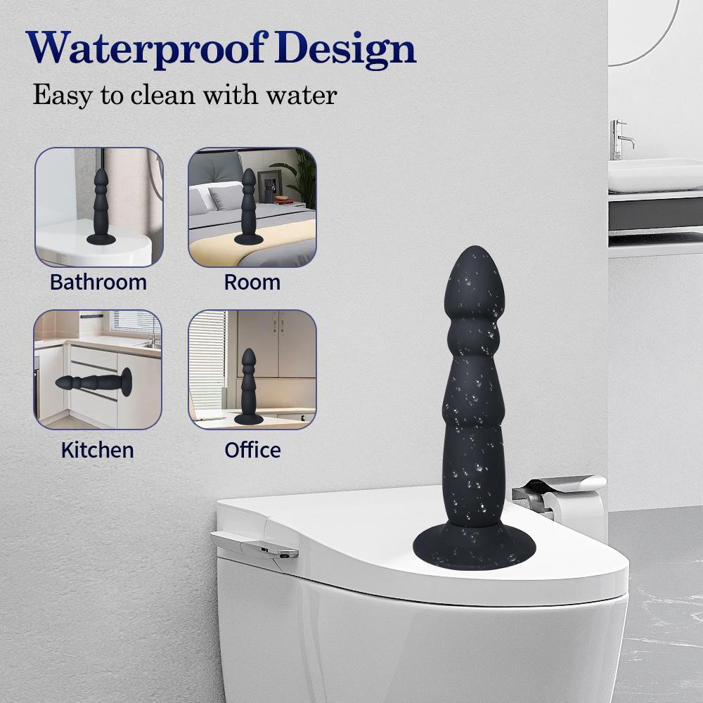 10 prędkości bezprzewodowy zdalny wibrator analny męski masażer prostaty silny Sucker Unisex stymulator punktowy odbytu wibrator penisa Sex zabawki