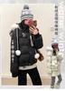 Fashion Versatile New Guochao American Retro Snowflake Embroidered Jacket Women's Winter Short Hooded Warm Casual Cotton