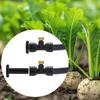 100pcs Garden Watering Sprinkler Nozzles Heavy Type  Rubber Irrigation Connector Fittings With Quickly Connects