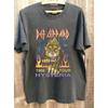 Def Leppard - Hysteria 88 Tour Graphic Charcoal Unisex Shirt