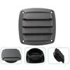 ABS Ventilation Window For Marine Cabin Motorhome Compartment Saltwater Resistant Adjustable Louver System Black White