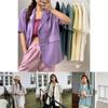 Chic Girl Korean High-quality Short-sleeve Suit Jacket Soft And Exquisite Fabric