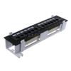Patch Panels 12 Ports Ethernet Lan Network Adapter Cat6 Patch Panel Rj45 Networking Wall Mount Rack Bracket Tools Ping