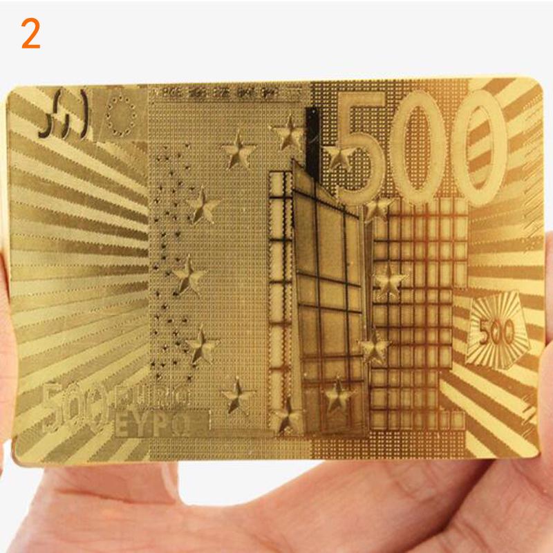 

Золотой водонепроницаемый доллар евро покер 2 золотой