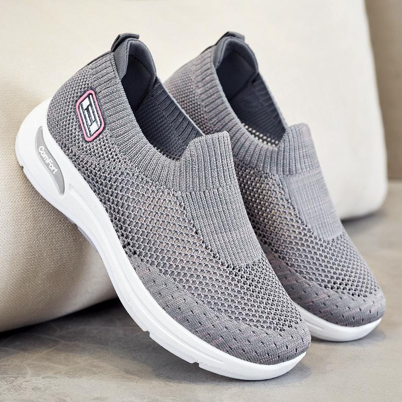 Shoes women's summer new casual socks mesh shoes soft-soled sports shoes women