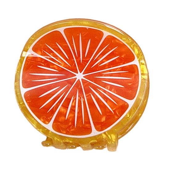 Fruit Shape Hair Claw Clip Orange Lemon Lime Hair Clip Non Slip Strong