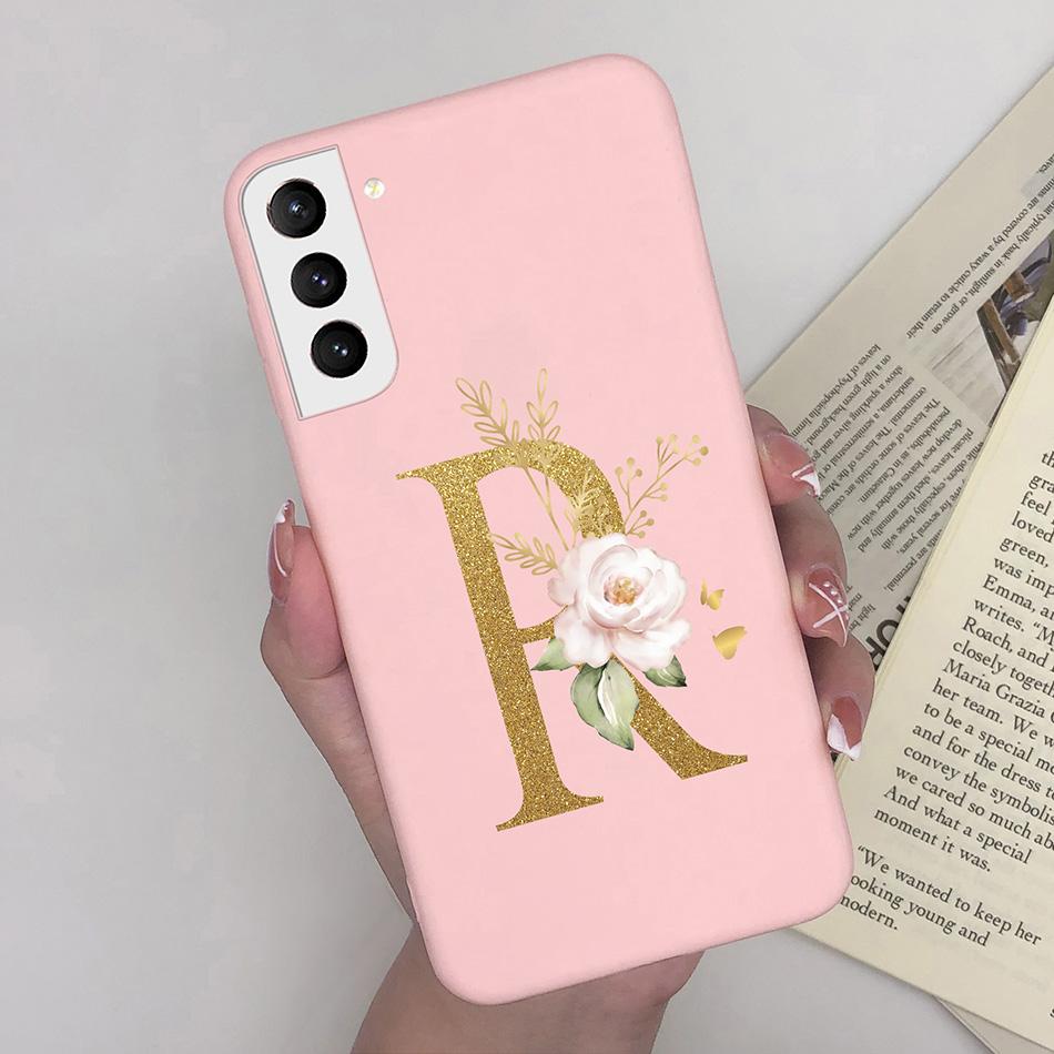 For Samsung S21 FE S21 Ultra Plus Case Slim Soft Cute Letters Cover For Samsung Galaxy S21 Plus 5G S21+ S 21 Ultra Phone Cases