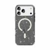 For iPhone 17 Pro Case Compatible with MagSafe Glitter Powder PC + TPU Phone Cover