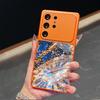 Creative Art Mechanical Printing Tempered Glass Phone Case for Samsung Galaxy S25 Ultra S24 S23 Plus S22+ S21 S20 FE Hard Cover