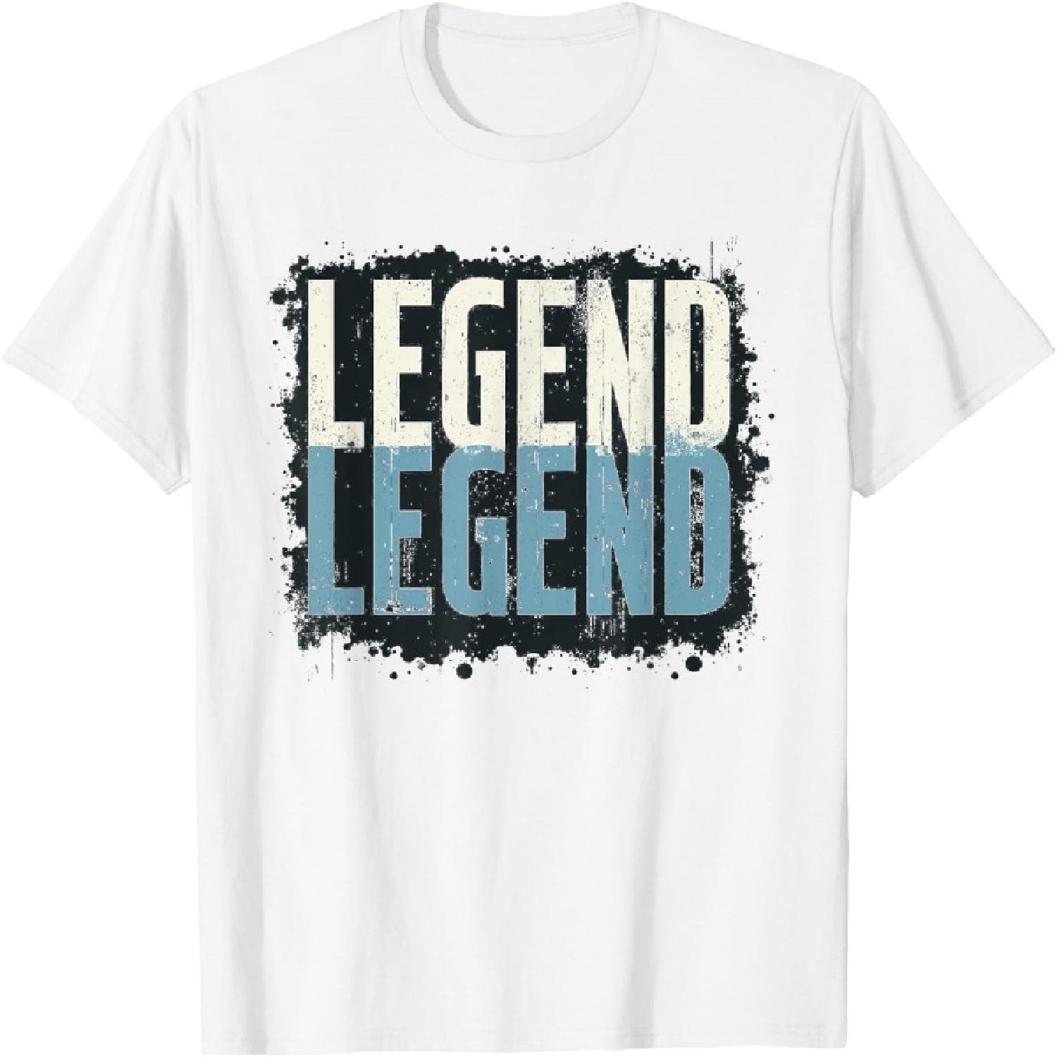 

11 Legend Blue White Black 2024 Legend Saying T-Shirt XXXXXL білий