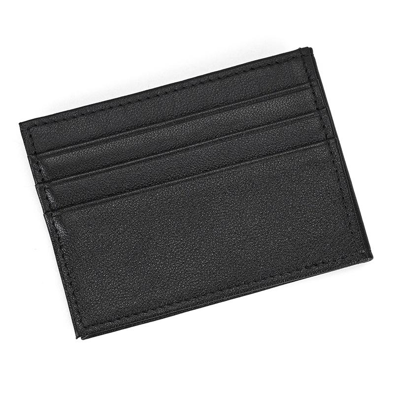 Casual Men's Short Wallet Genuine Leather Card Holders for Men Cowhide Credit Card Cover Wallet Slim Purse Card Case Women