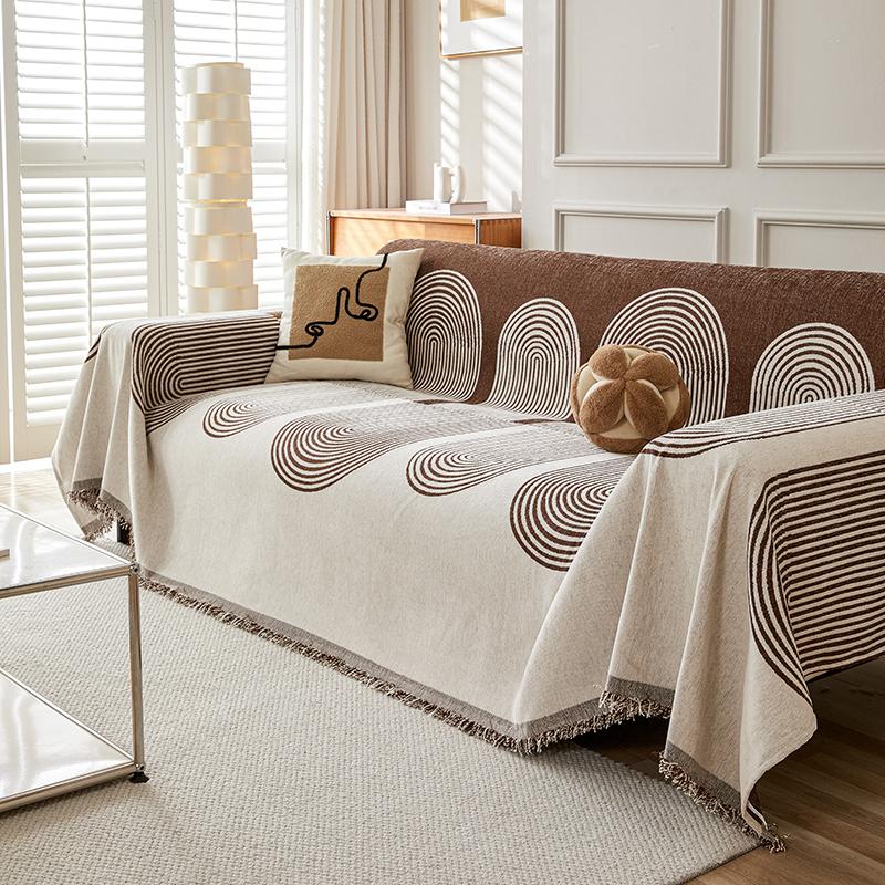 Chenille Sofa Cover  Durable Fabric Couch Towel Dust Proof Sofa Cushion Cover Scratch Protection Cover Sofa Blanket Home Decor