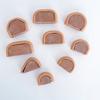 Pack of 9 Pottery Handle Shapers with Storage Bag for Portable Crafting Needs HX6C