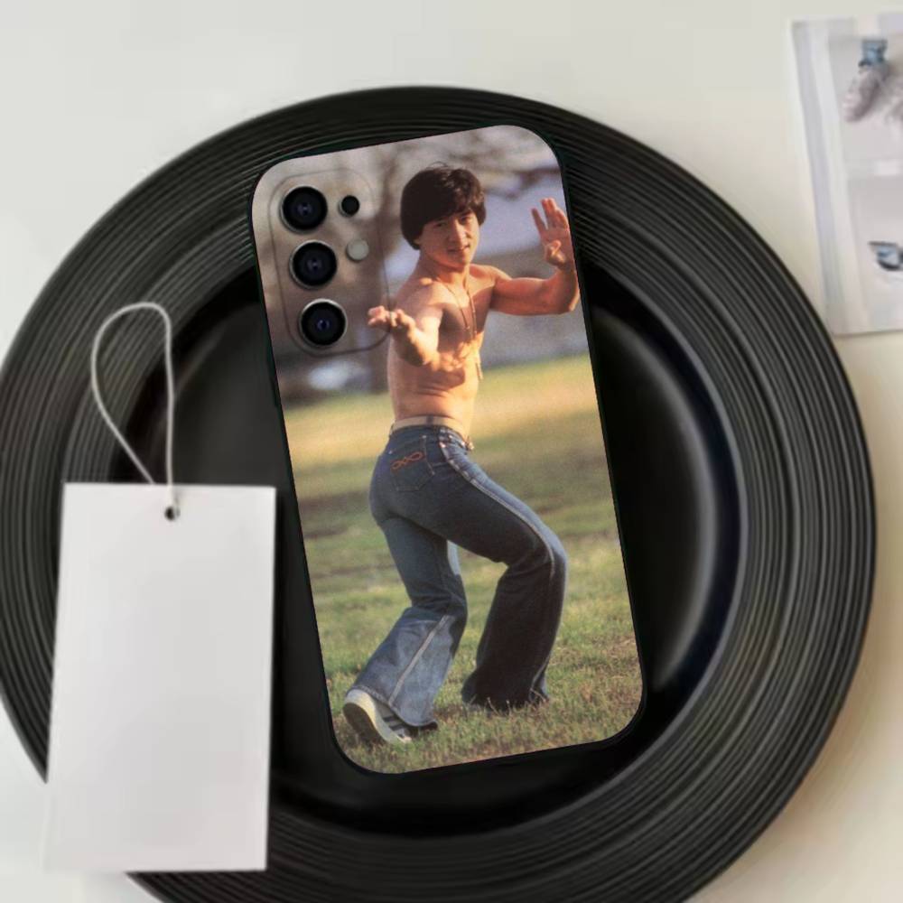 Kung Fu Star J-Jackie C-Chan  Phone Case For Samsung S25,S24,S21,S22,S23,S30,Ultra,S20,Plus,Fe,Lite,Note,10,Black Cover