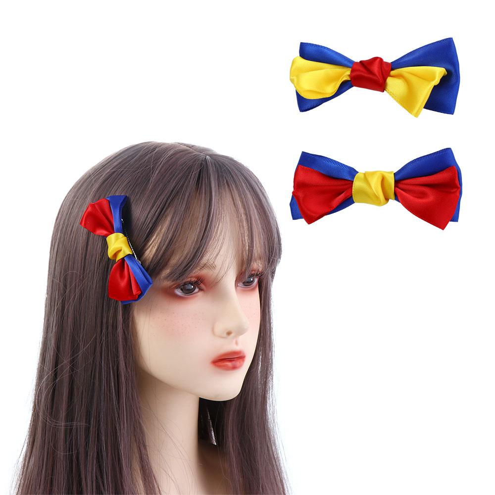 Nieuwe Prinses Patchwork Strik Haarclips Dames Haarklemmen met Strikjes Barrettes Meisjes Haarklemmen Haarclips Hoofddeksels Mode Haaraccessoires